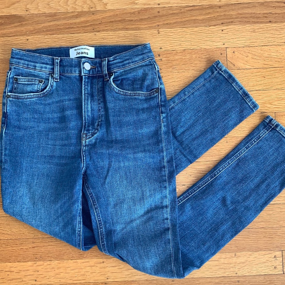 Reformation High & Skinny Jeans